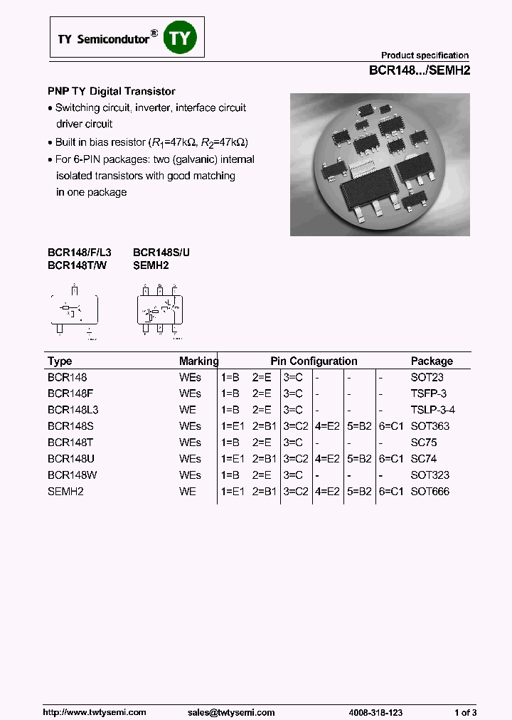 BCR148F_8306138.PDF Datasheet