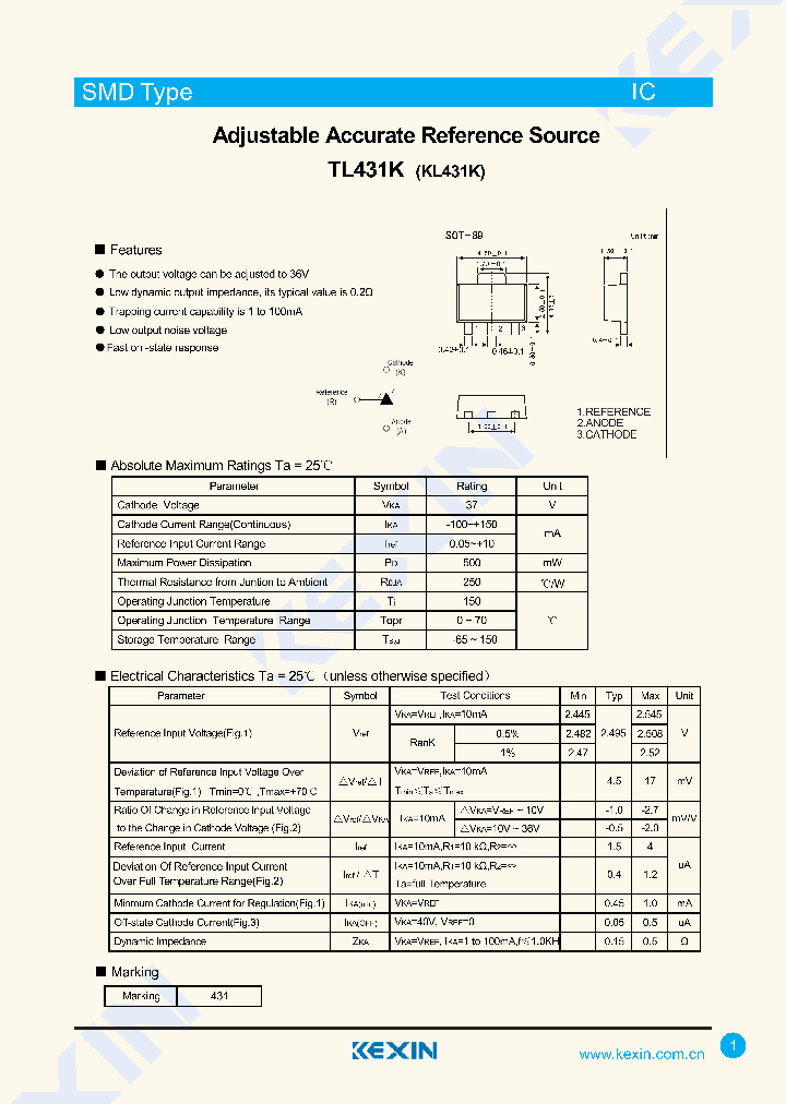 TL431K-89_8306995.PDF Datasheet
