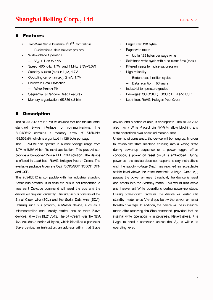 BL24C512_8307257.PDF Datasheet