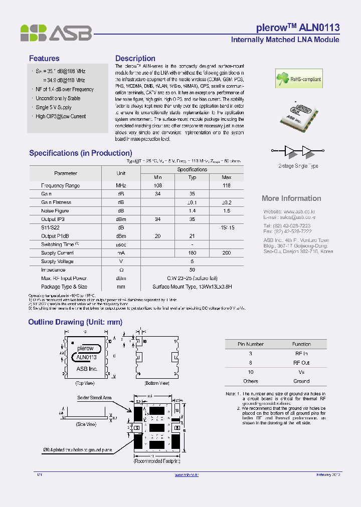 ALN0113-13_8307772.PDF Datasheet