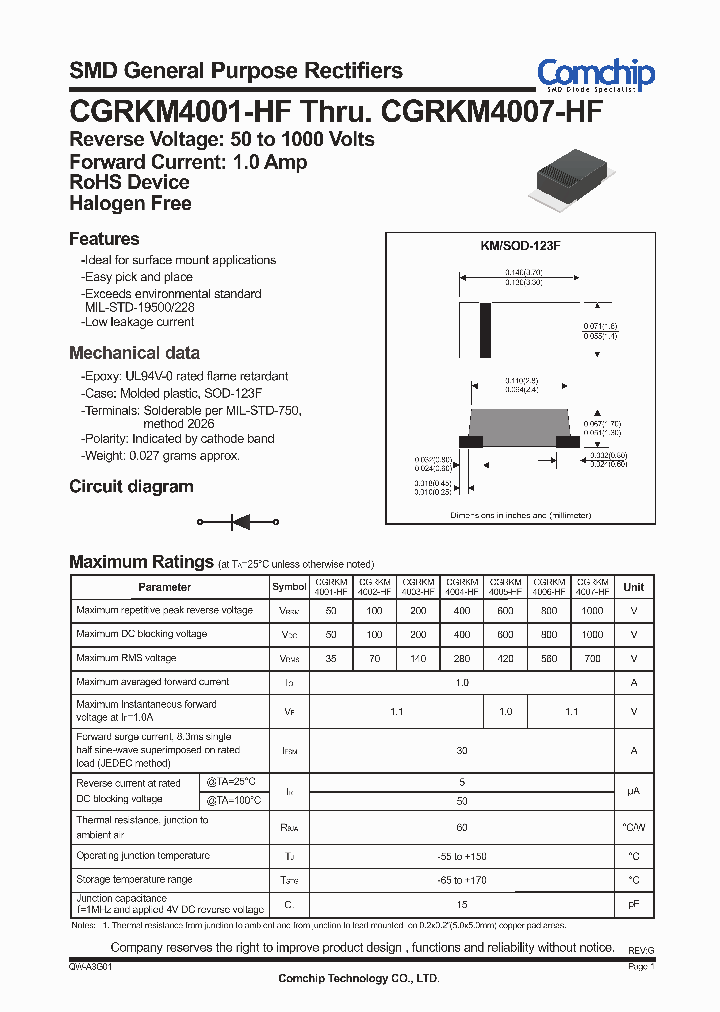 CGRKM4001-HF_8307834.PDF Datasheet