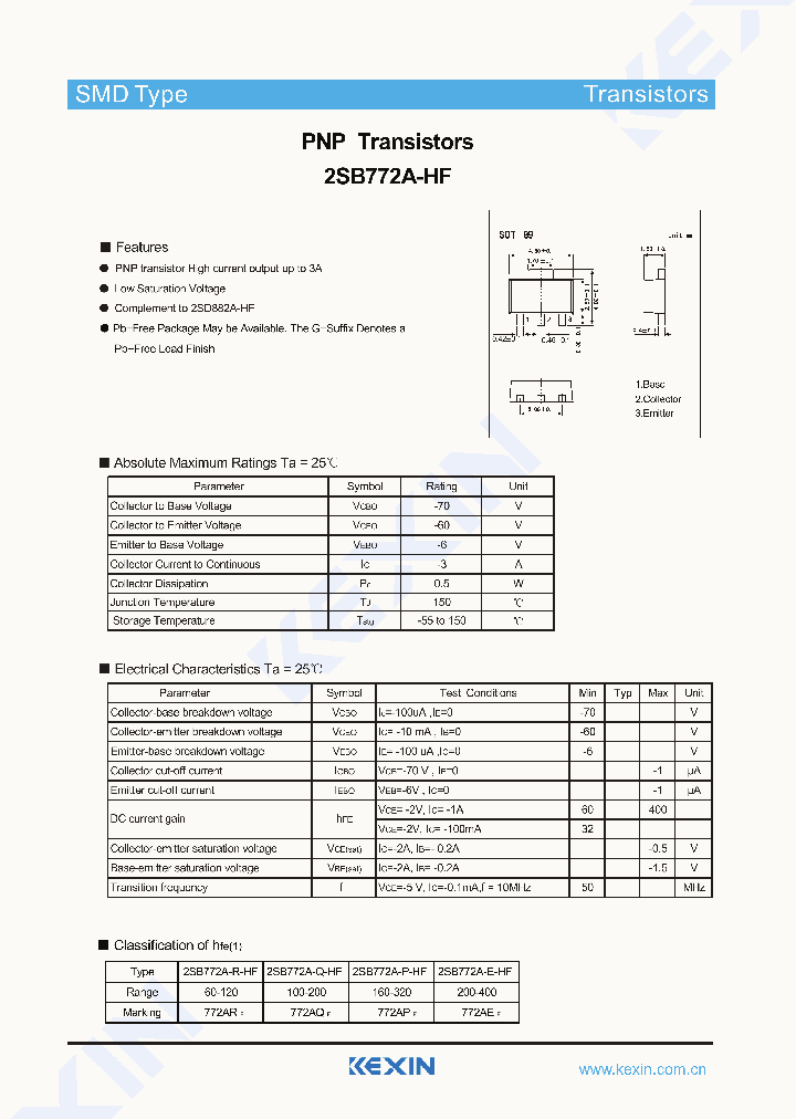 2SB772A-R-HF_8307882.PDF Datasheet