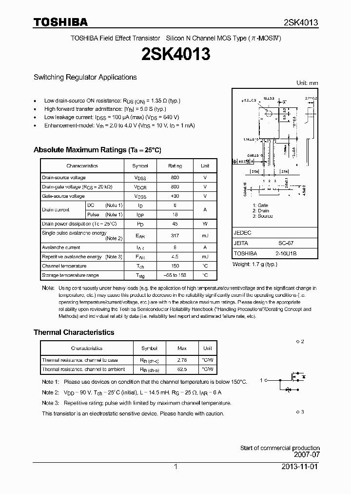 2SK4013_8308220.PDF Datasheet