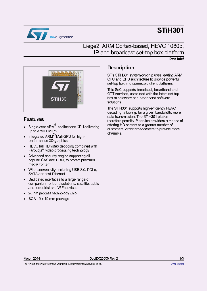 STIH301-BNB_8308370.PDF Datasheet
