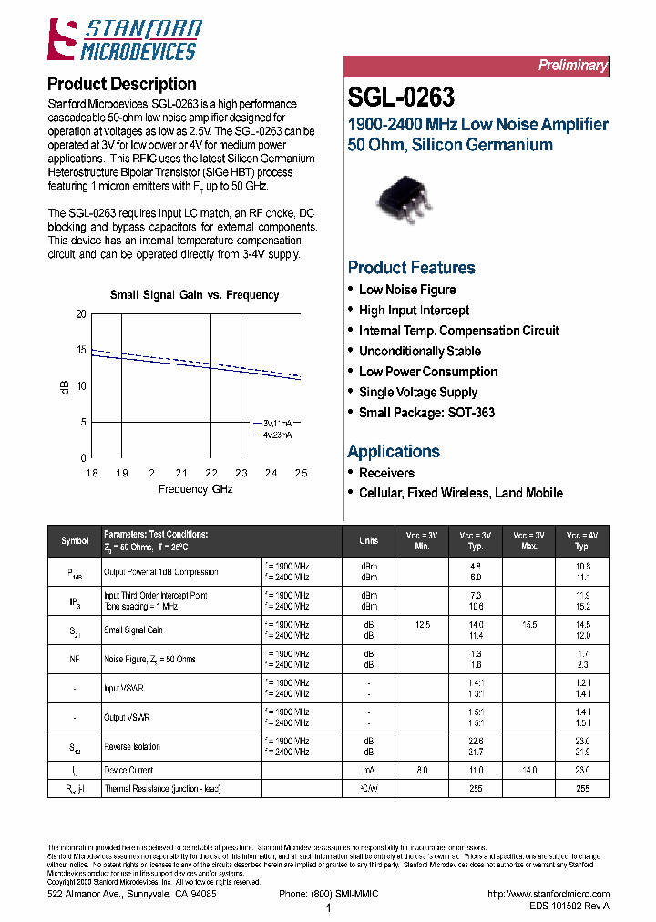 SGL-0263_8308437.PDF Datasheet
