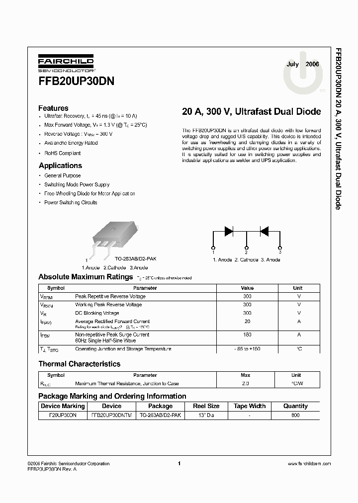 FFB20UP30DN_8308638.PDF Datasheet