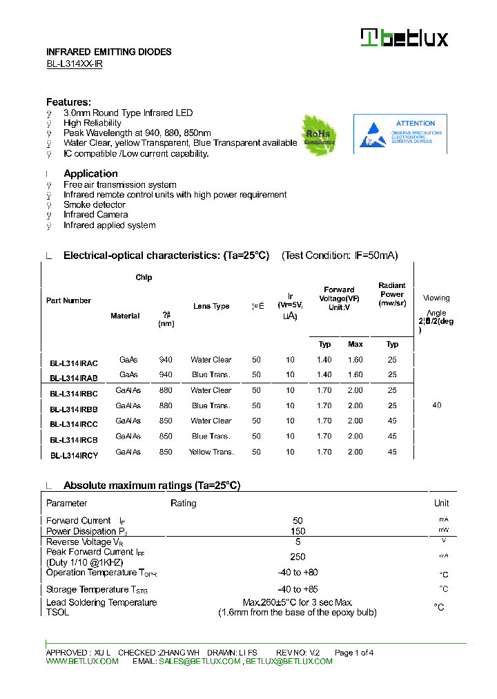 BL-L314IRBB_8309130.PDF Datasheet