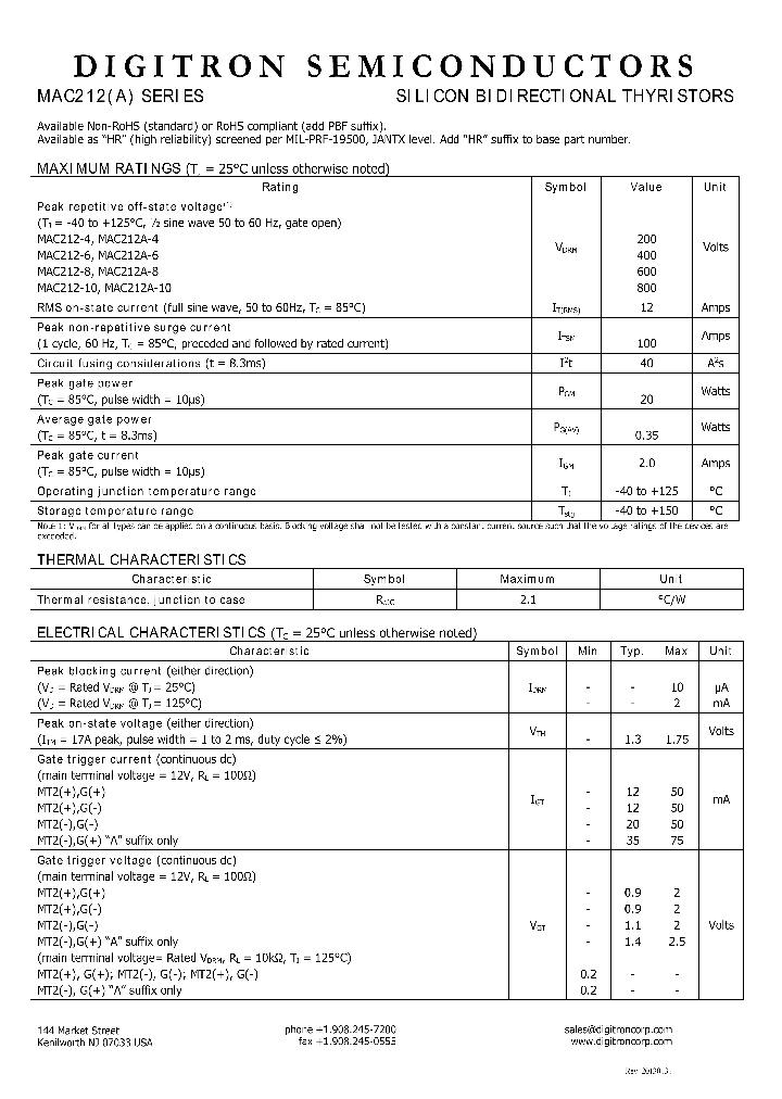 MAC212-10_8309255.PDF Datasheet