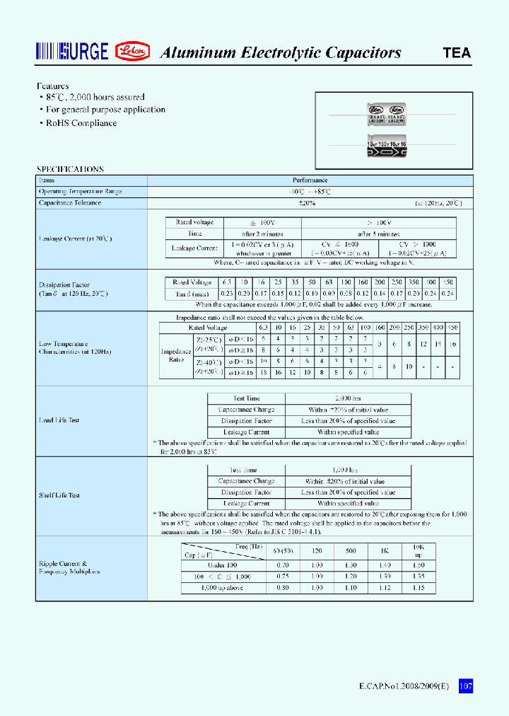 TEA_8309299.PDF Datasheet