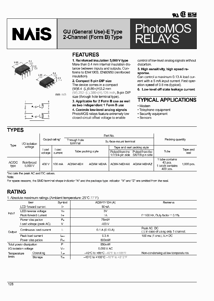AQW414EH_8309359.PDF Datasheet