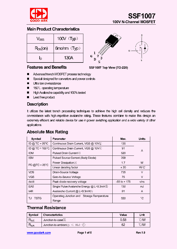 SSF1007-15_8309803.PDF Datasheet