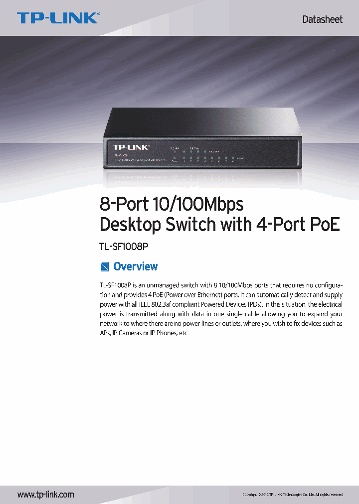 TL-SF1008P_8309805.PDF Datasheet