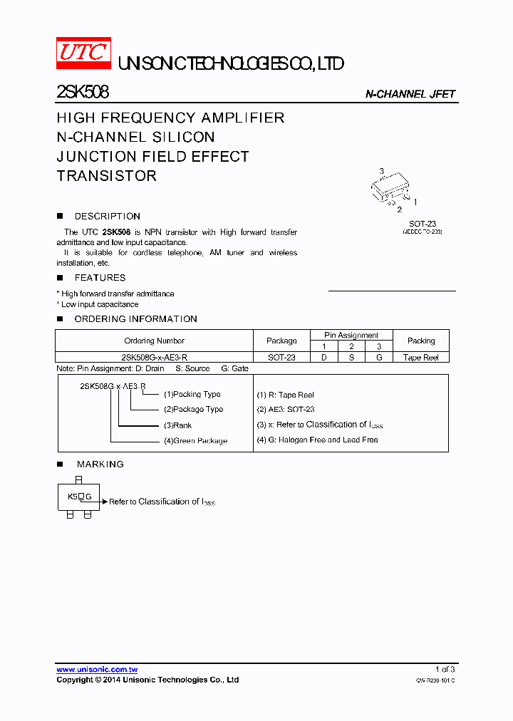 2SK508G-X-AE3-R_8310129.PDF Datasheet