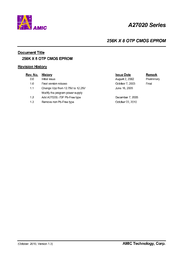 A27020-15_8310180.PDF Datasheet