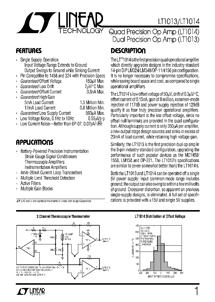 LT1013_8310307.PDF Datasheet