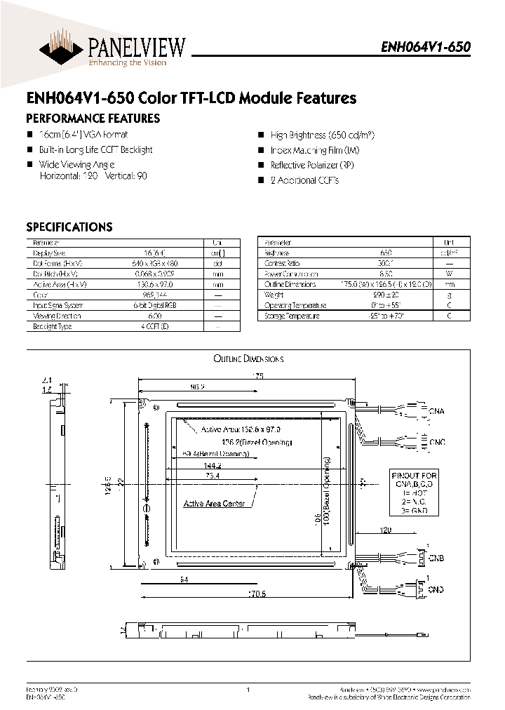 ENH064V1-650_8310540.PDF Datasheet