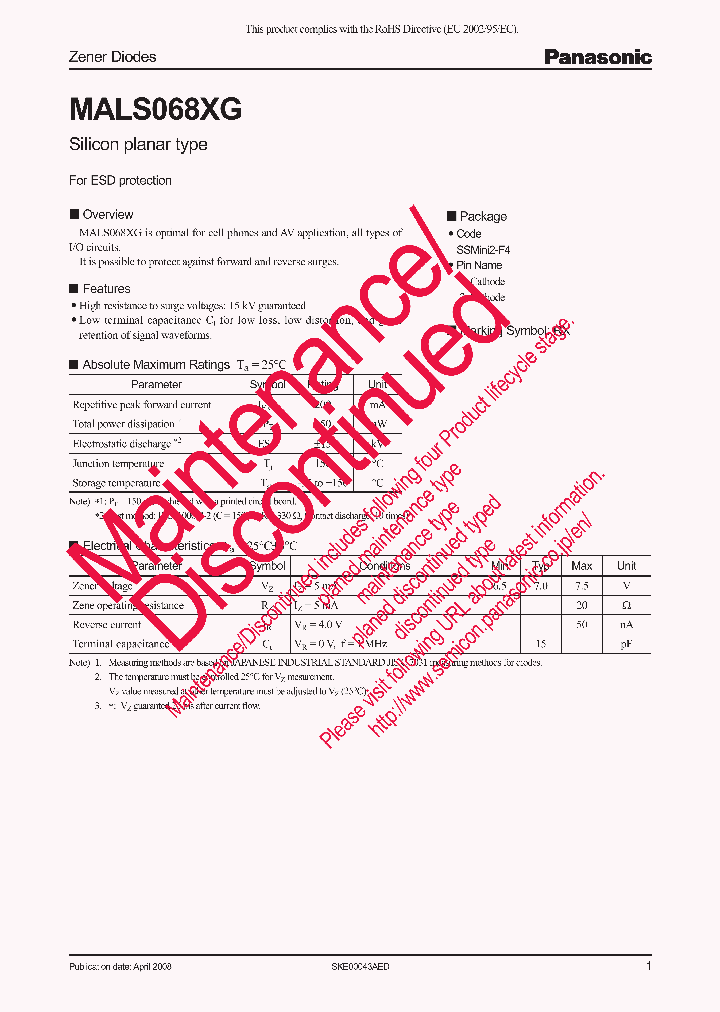 MALS068XG_8310543.PDF Datasheet
