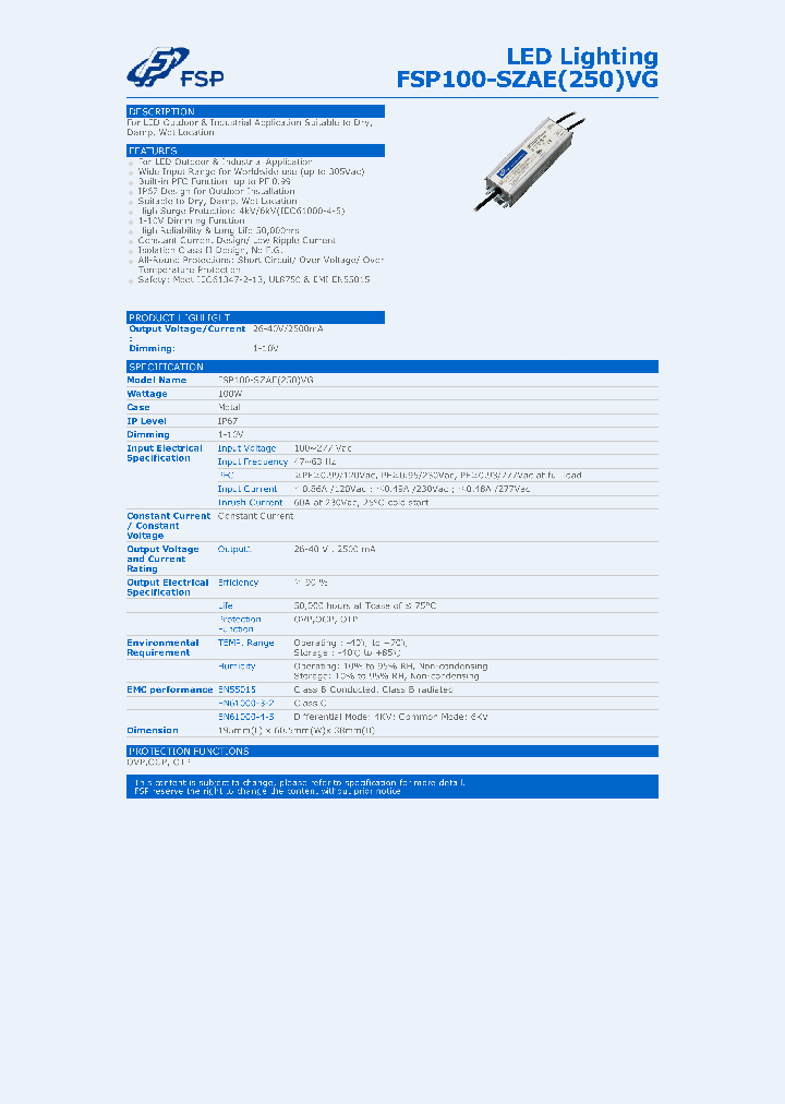 FSP100-SZAE250VG_8310849.PDF Datasheet
