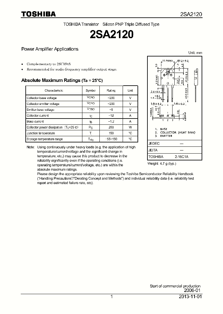 2SA2120_8310829.PDF Datasheet
