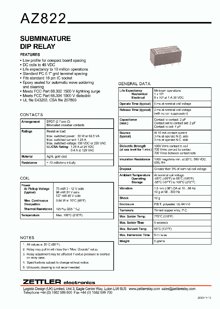 AZ822-2C-48DSE_8310930.PDF Datasheet