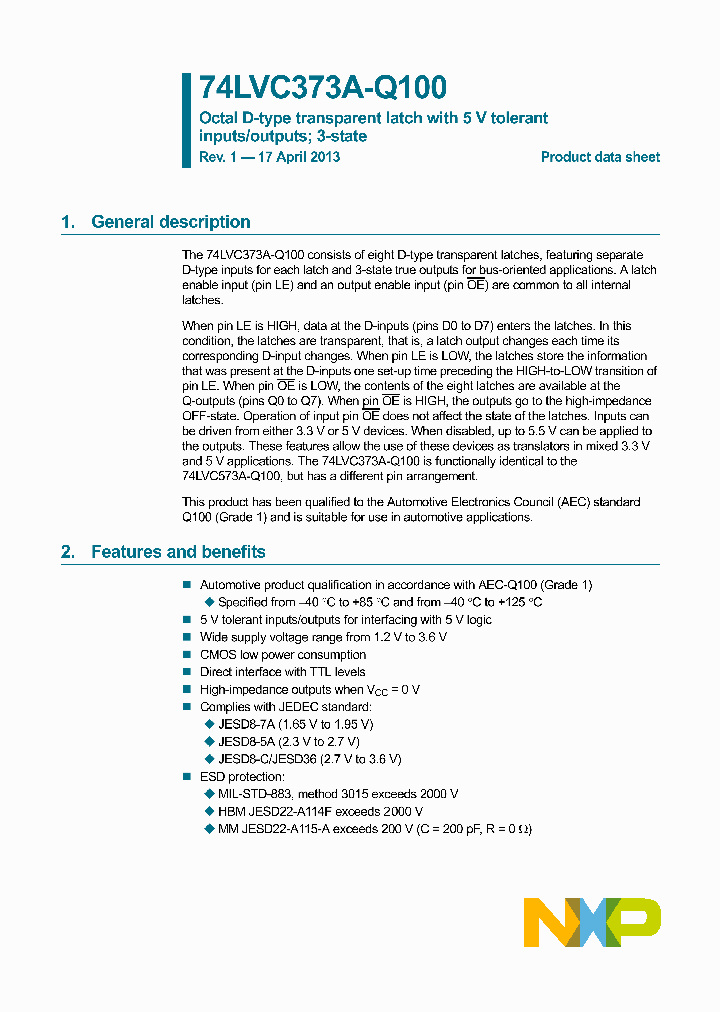 74LVC373ADB-Q100_8311324.PDF Datasheet