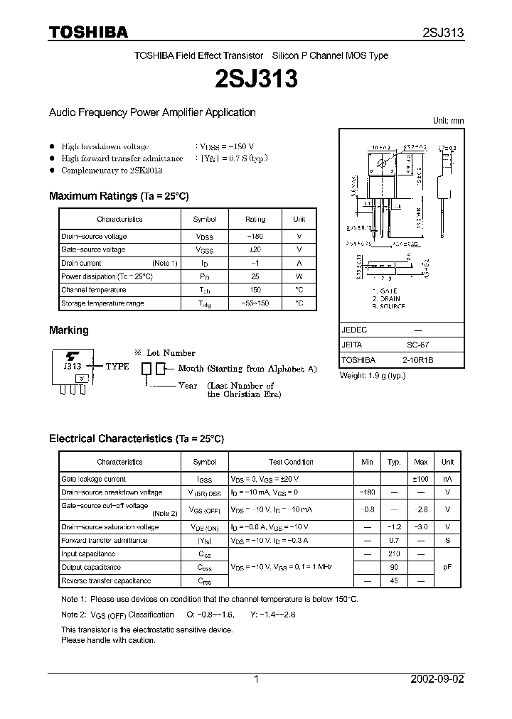 2SJ313_8311762.PDF Datasheet