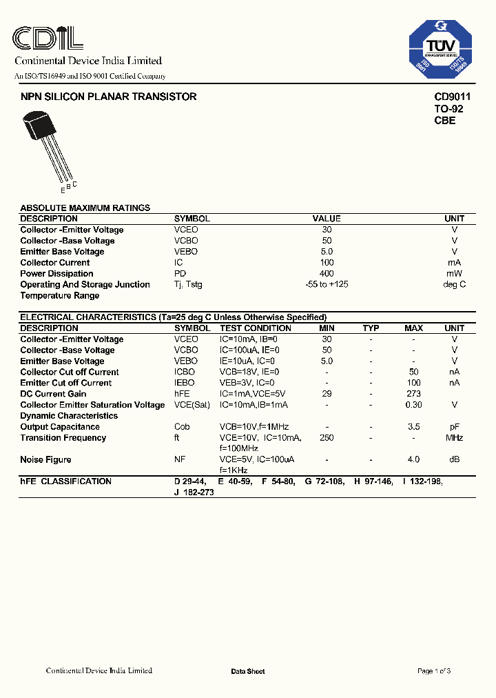 CD9011_8311977.PDF Datasheet