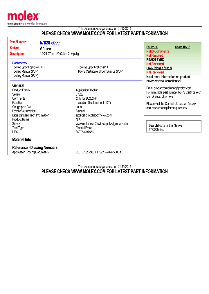 57828-5000_8312236.PDF Datasheet