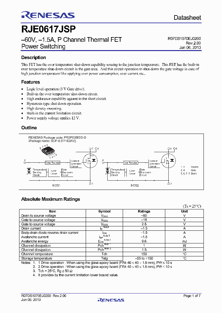 RJE0617JSP_8312673.PDF Datasheet