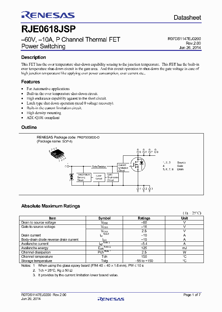 RJE0618JSP-15_8312677.PDF Datasheet