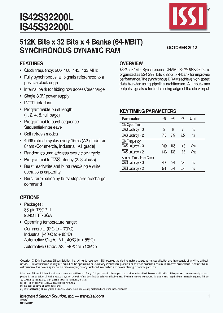 IS42S32200L_8314106.PDF Datasheet