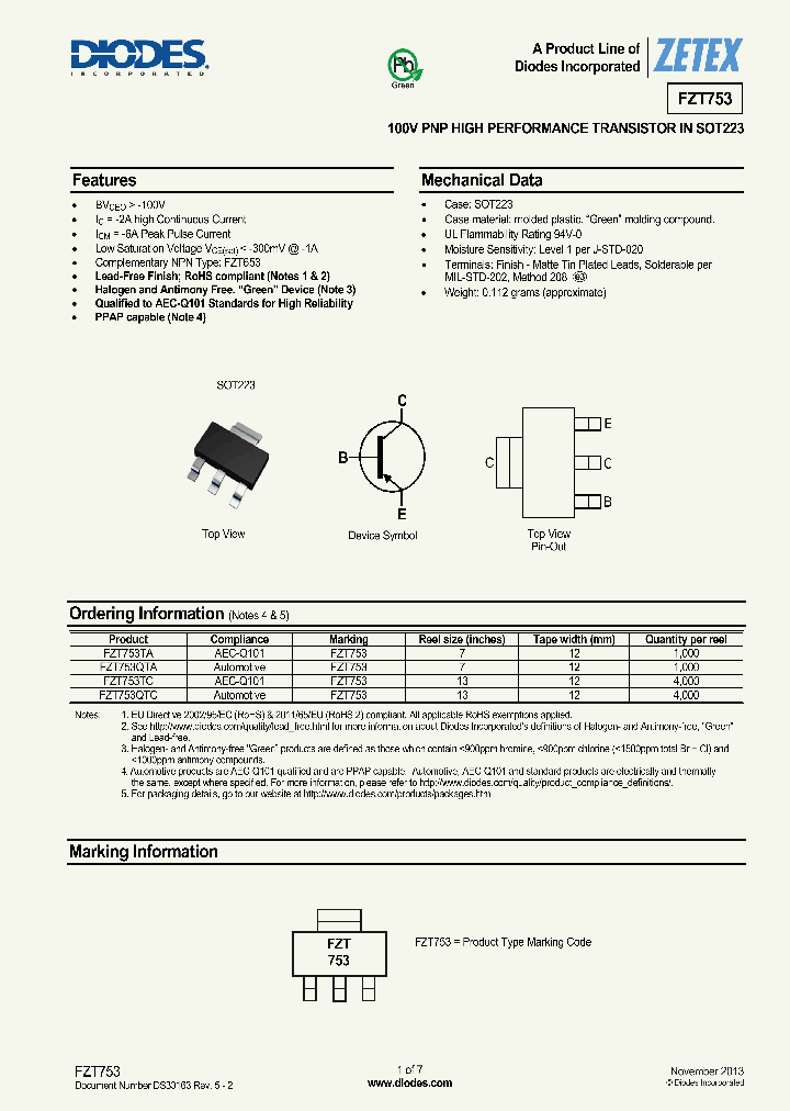FZT753QTA_8314824.PDF Datasheet