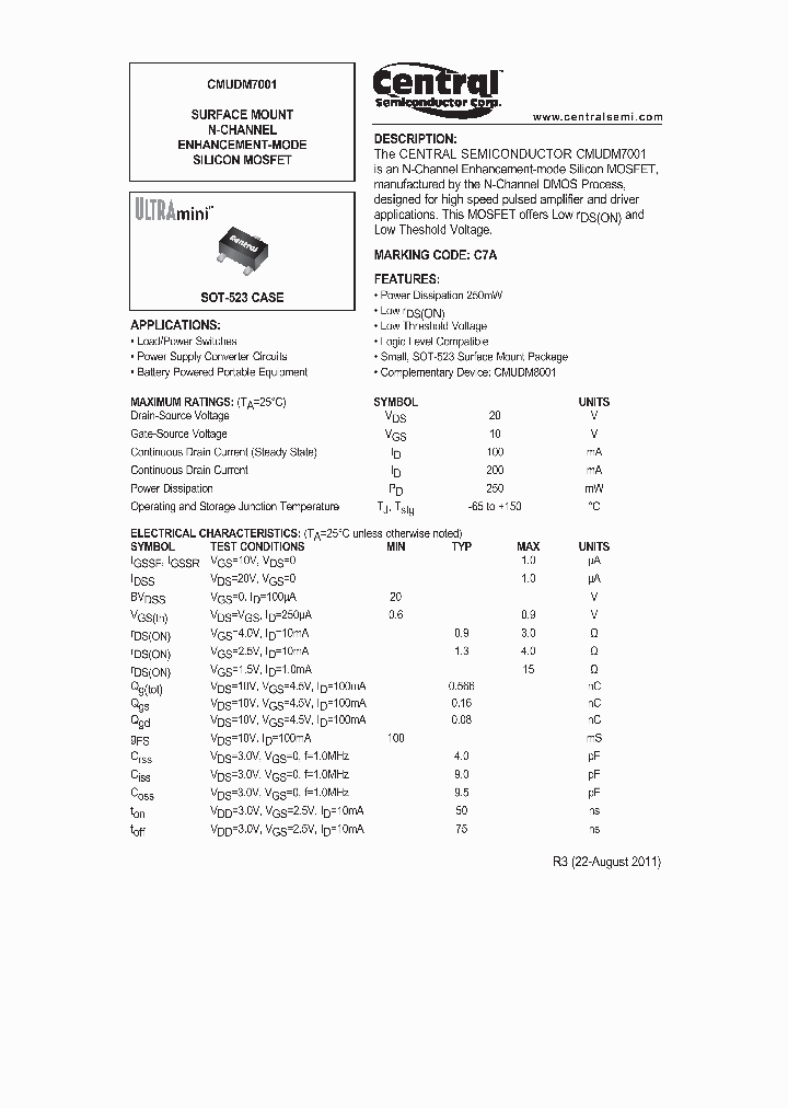 CMUDM7001-15_8315047.PDF Datasheet