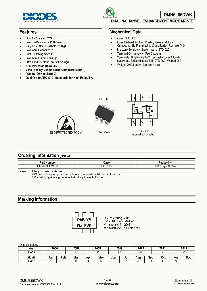 DMN5L06DWK_8315452.PDF Datasheet