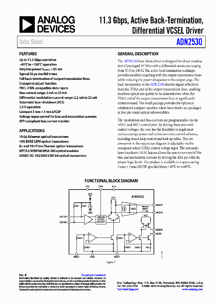 ADN2530-15_8315615.PDF Datasheet