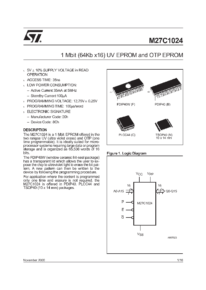 M27C1024-10XF7_8315818.PDF Datasheet