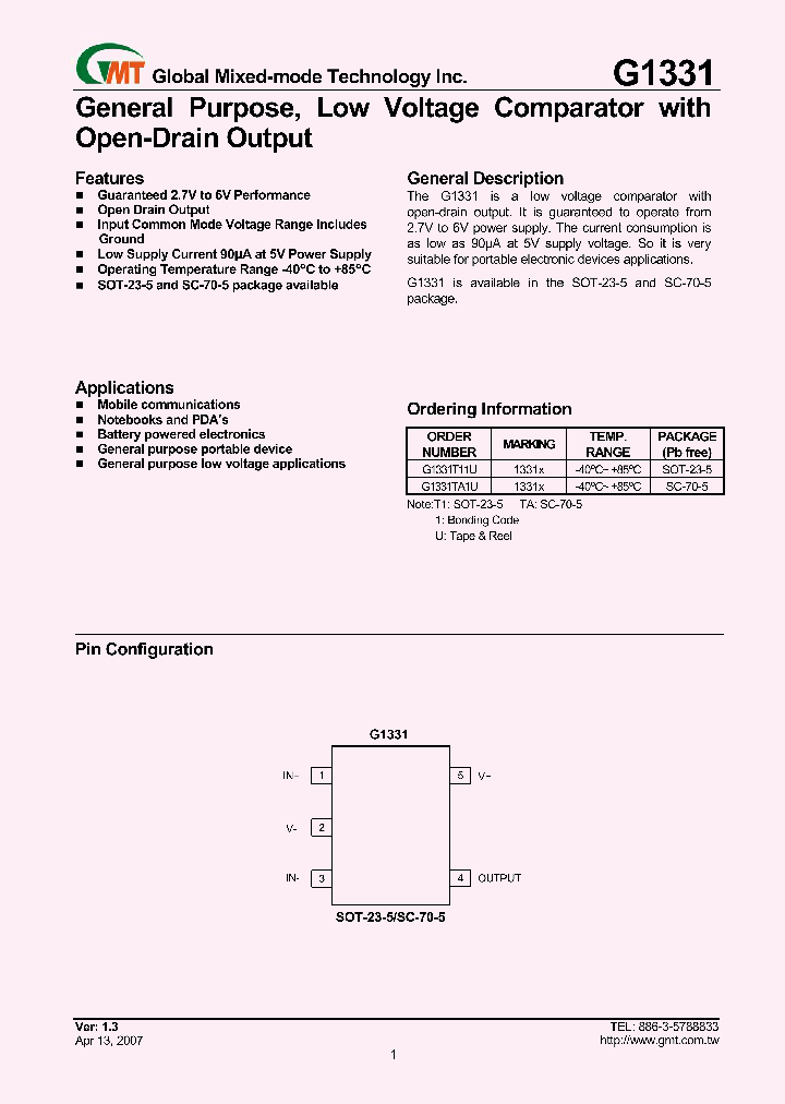 G1331_8316047.PDF Datasheet