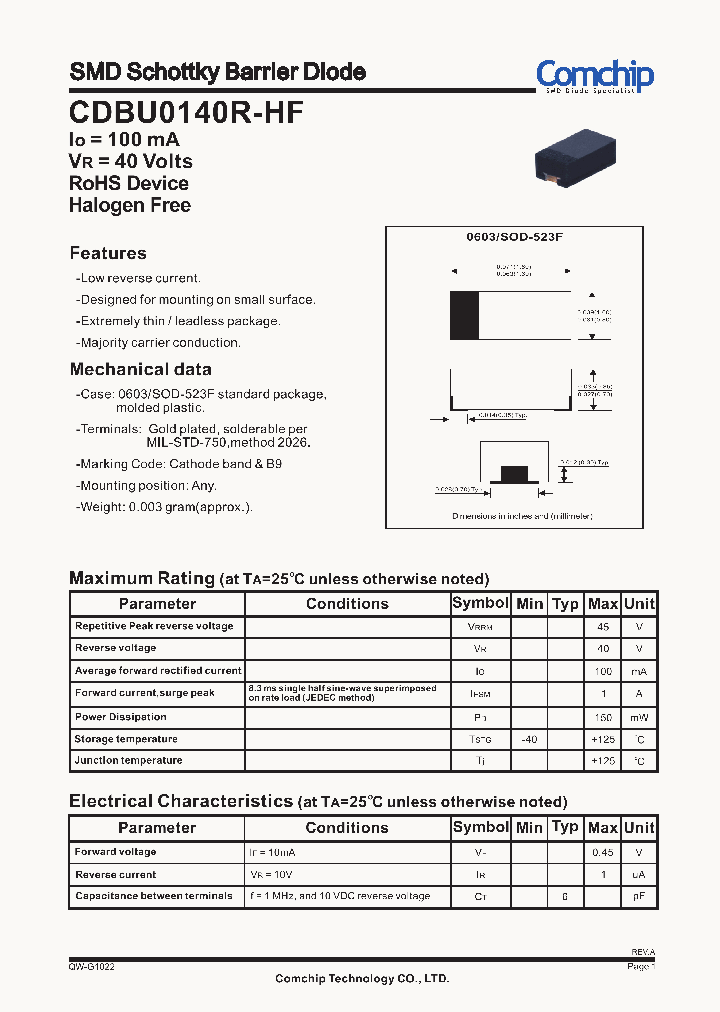 CDBU0140R-HF_8316395.PDF Datasheet