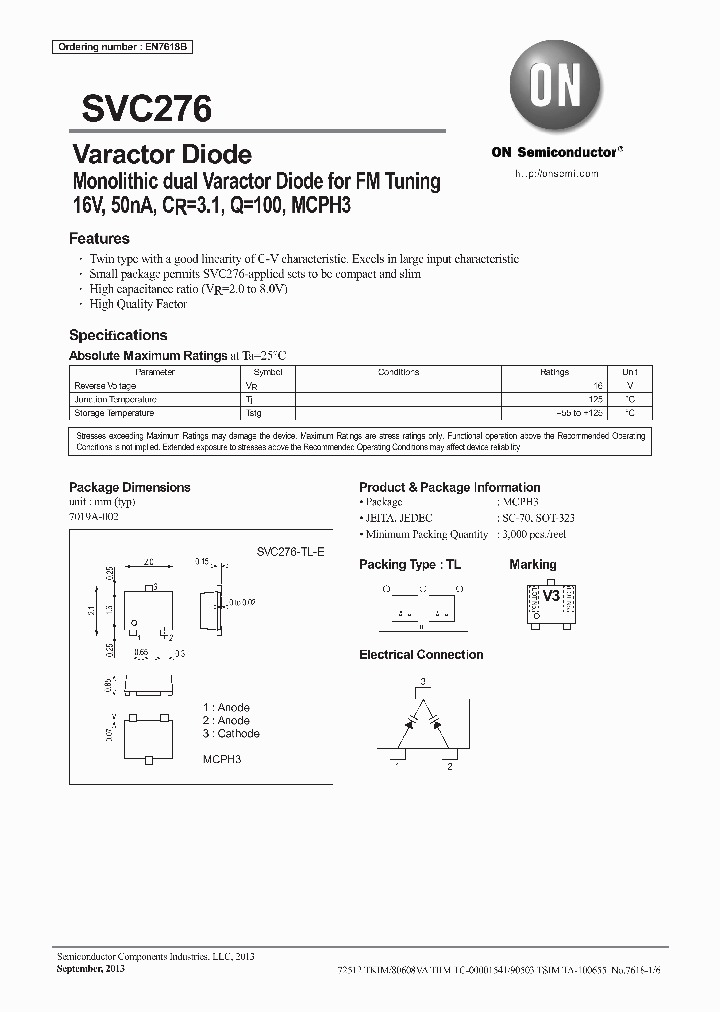 SVC276-TL-E_8316510.PDF Datasheet