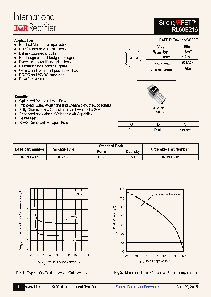 IRL60B216_8316856.PDF Datasheet