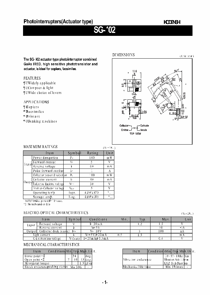 SG402_8317010.PDF Datasheet
