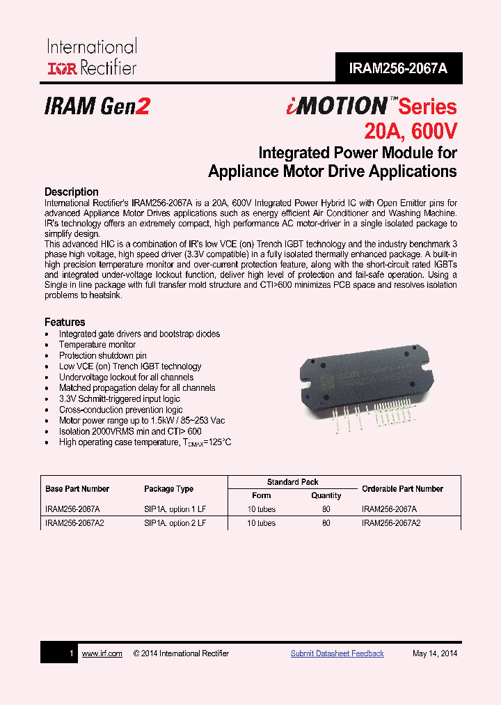 IRAM256-2067A_8317468.PDF Datasheet