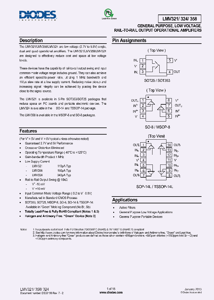 LMV324TSG-13_8317523.PDF Datasheet