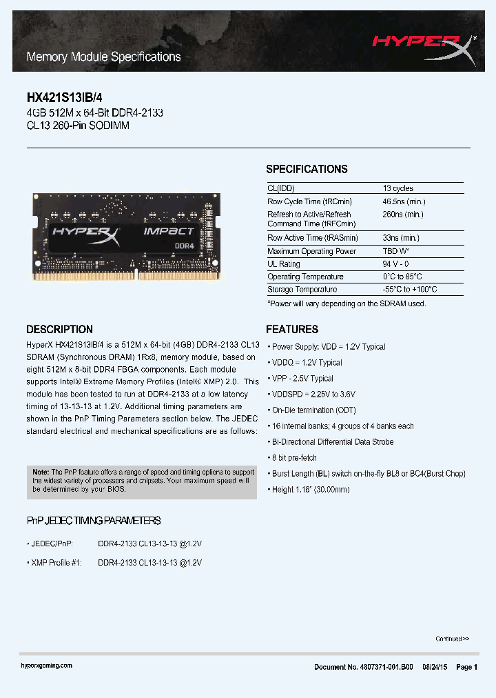 HX421S13IB-4_8317744.PDF Datasheet