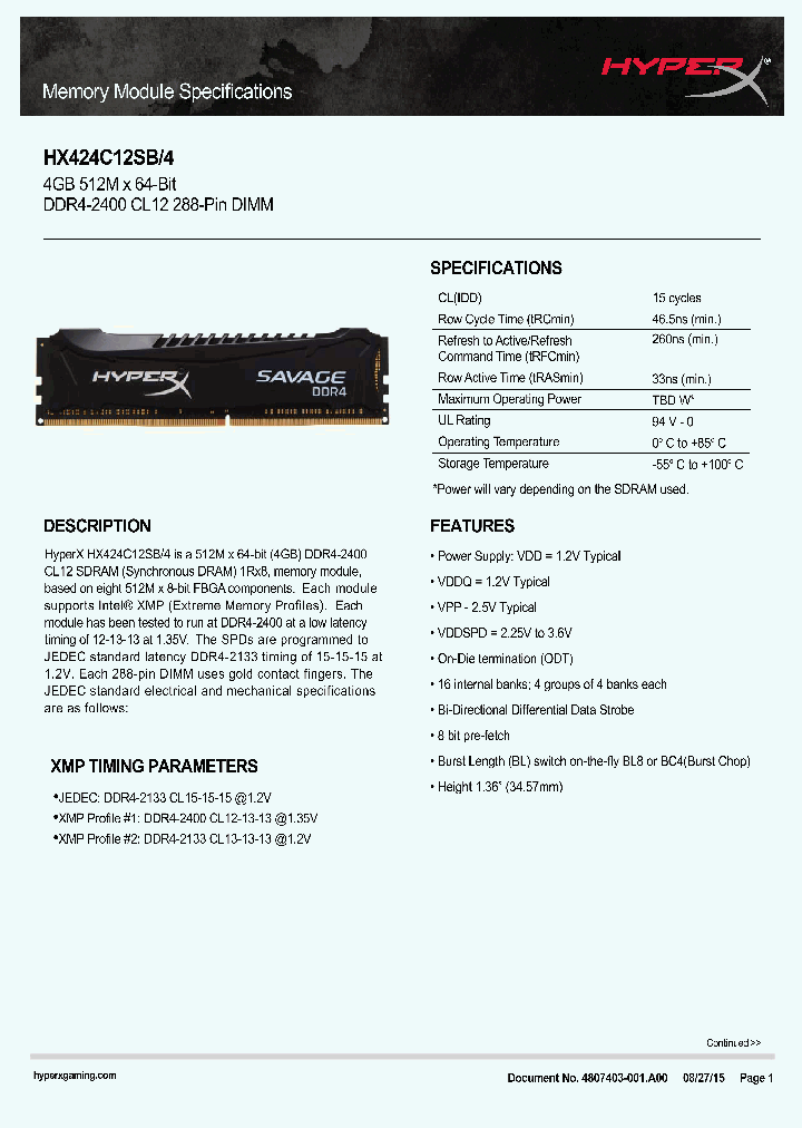 HX424C12SB-4_8317749.PDF Datasheet