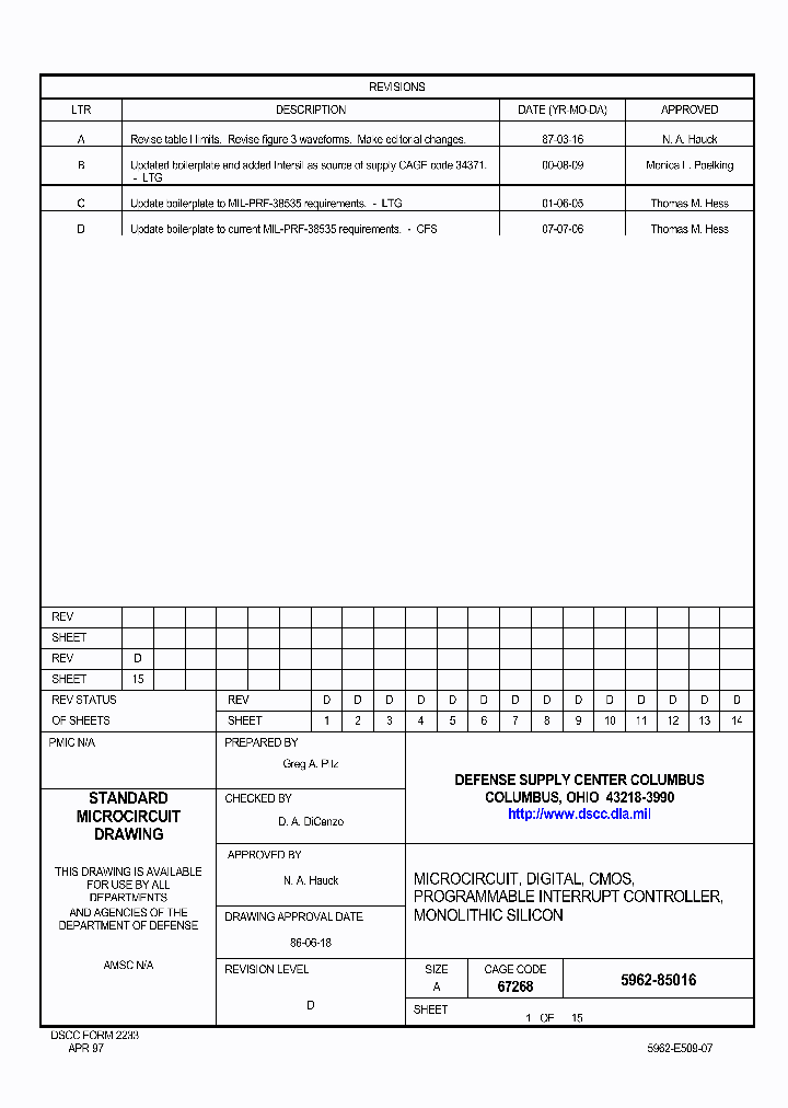 5962-8501601_8318096.PDF Datasheet