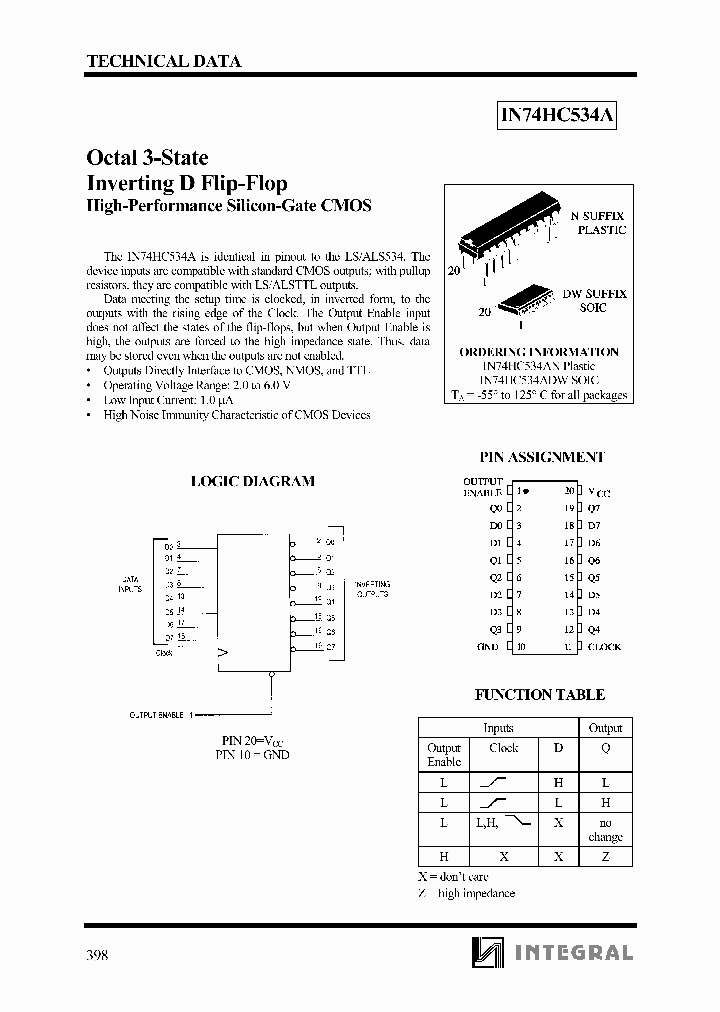 IN74HC534ADW_8318547.PDF Datasheet