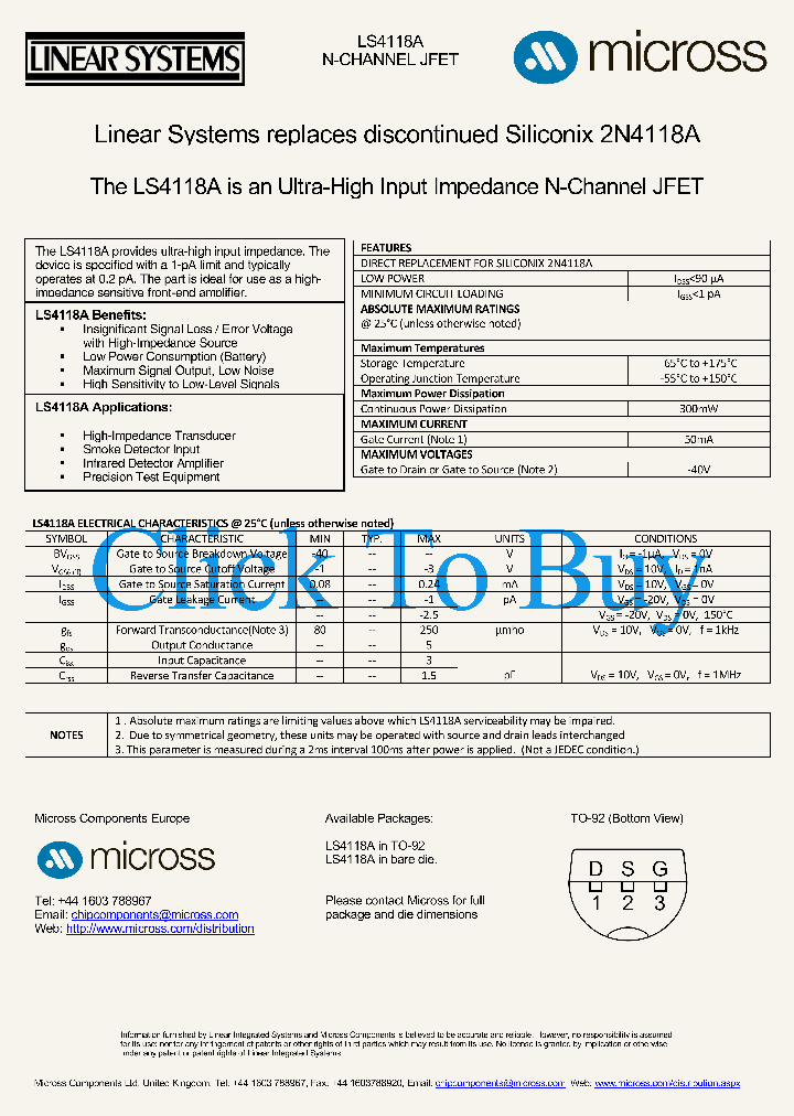 LS4118A-TO-92_8319137.PDF Datasheet