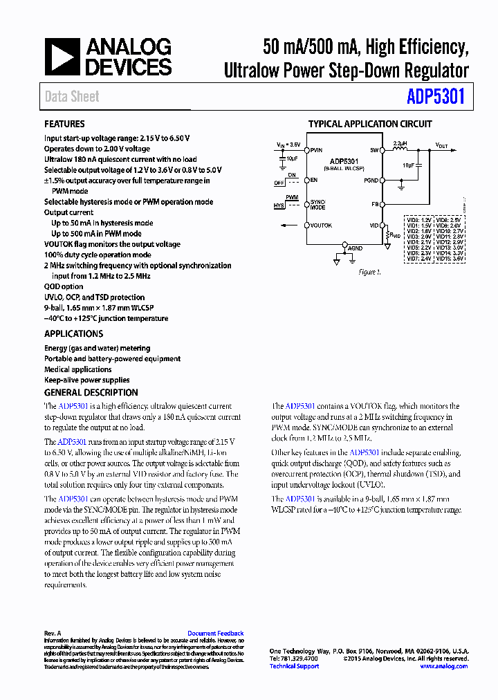 ADP5301_8319493.PDF Datasheet