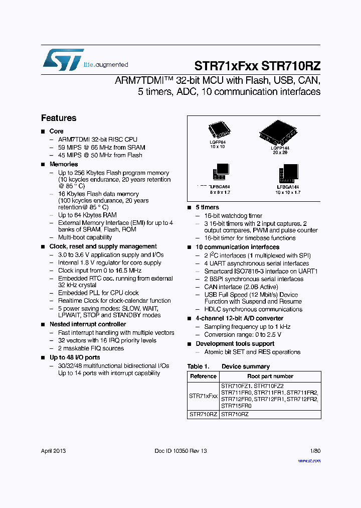 STR710FZ2H6_8319512.PDF Datasheet
